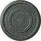 Ekena Millwork Federal Roped Large Medallion (Canopies up to 7 3/4"), 17 3/8"OD x 1 1/8"P, Athenian Green Crackle CM17FEAGC - alternate 1